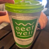 Pineapple banana apple smoothie  at eeetwell  in Gozo