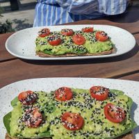 Avocado on toast without egg, make sure they don't put mayo on it! at eeetwell  in Gozo