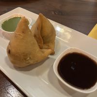 Veg Samosas  at Laila Indian Cuisine in Asheville