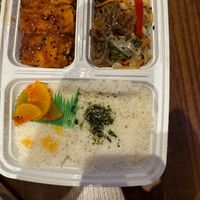 Spicy Agedashi Tofu Bento  at Kibo Sushi House Market - Union Station in Toronto