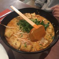 vegan laksa, yum at Banana Tree - Westbourne Grove in West London