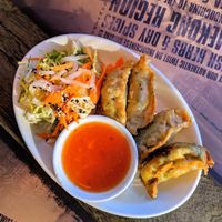 Vegan gyoza  at Banana Tree - Westbourne Grove in West London