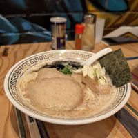 tonkotsu ramen at Rage in Tokyo
