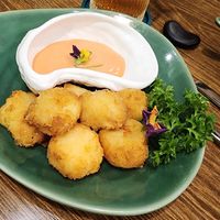 Cheesy Potato Gratin Cake at Tiệm AUMH Chay in Ho Chi Minh City