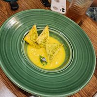 Pumpkin Bisque at Tiệm AUMH Chay in Ho Chi Minh City