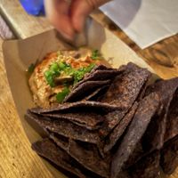 Hummus  at Mantra in Milan