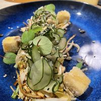 Cucumber & tofu saladd  at Horta in Funchal