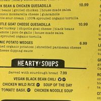 Menu at MSP - French Meadow Bakery & Cafe - T1 in Minneapolis