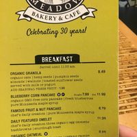 Menu at MSP - French Meadow Bakery & Cafe - T1 in Minneapolis