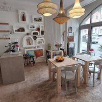 Nice cafe for breakfast at BnB Flusshaus in Brugg