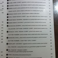 16 vegan options + more entrees & sides  at Satya in Auckland