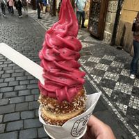   at Little Chimney Gelato & Bakery in Prague