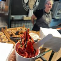   at Little Chimney Gelato & Bakery in Prague