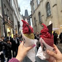   at Little Chimney Gelato & Bakery in Prague