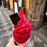  at Little Chimney Gelato & Bakery in Prague