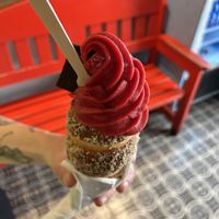   at Little Chimney Gelato & Bakery in Prague