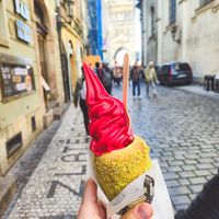  at Little Chimney Gelato & Bakery in Prague