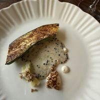 This was beyond exquisite…total silence as we ate  at Vanderlyle in Petersfield