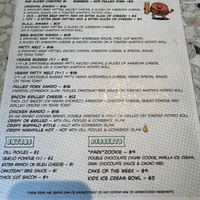 Menu at North Park Beer Co in San Diego