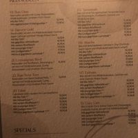 Speisekarte Hauptgerichte Reis / menu main dishes with rice  at Ông Lê in Straubing