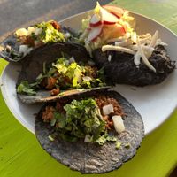 tacos!  at Vegano Mexicano in Portland