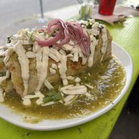 Burrito mojado   at Vegano Mexicano in Portland