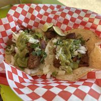 Asada Tacos  at Vegano Mexicano in Portland