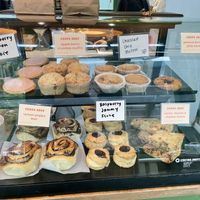 Display case  at Our Spot in Portland