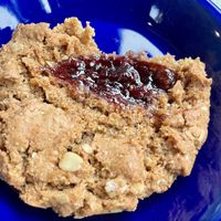 Peanut butter and jelly cookie   at Our Spot in Portland