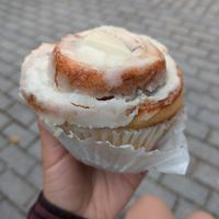 Cinnamon Roll at Our Spot in Portland