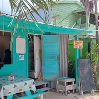 Jenny's take-out at Jenny's To Go Food in Caye Caulker