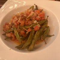 Green Peas in Garlic Sauce with no milkk  at Life is Good Cartagena in Bolivar