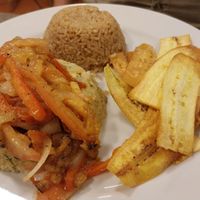 Chickpea tortilla at Life is Good Cartagena in Bolivar