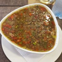 Zuppa di lenticchie at Life is Good Cartagena in Bolivar