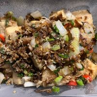 Salt and pepper tofu  at Golden Boat Chinese Restaurant in Cairns