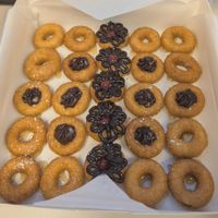 Chocolate lovers (2 dozen) at Chani's Donuts in San Diego