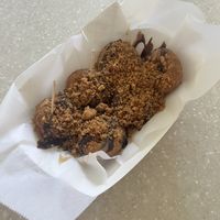 Butterfinger donuts   at Chani's Donuts in San Diego
