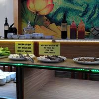 You pay for left overs 100k per 100g. Like that😄stop food waste at An Lac Tam - P1 in Da Lat