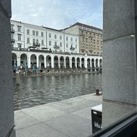 Aussicht aus dem Café   at The Cafédrale - Rathauspassage in Hamburg