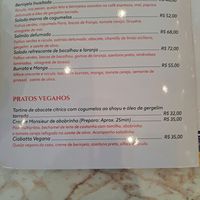 Cardápio 06 de abril de 2024 at Amanda Selbach Pâtisserie in Canela