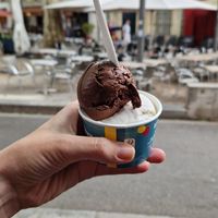 Glace coco et chocolat oranges confites at La Princiere d'Avignon in Avignon