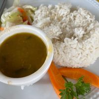 Beans and Rice at Restaurante Los Hermanos in El Valle De Anton