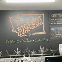 Board   at Bigfoot Coffee Roasters in Stevenson