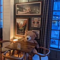 inside at HUNDRED in Madrid