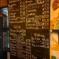 menú  at La Casa de la Abuela in Quito