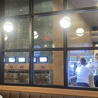 Wine wall  at Curious Cork Wine & Provisions in Orlando
