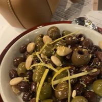 Marinated olives   at Curious Cork Wine & Provisions in Orlando
