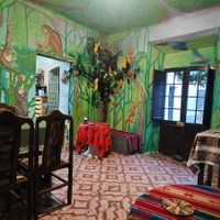 espacio inspirado en la hermosa amazonia boliviana.  at Ayni Cacaoteria Cultural in Sucre