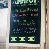 There are always lots of good vegan options on their menu. Check them out the next time you are in town.   at Jampot in Kamuela