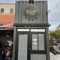 You go inside on the left! (I thought it looked closed at first but it’s not)  at Yellow Crunch in Fort Collins